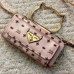 Baby Phat sexy rose gold purse